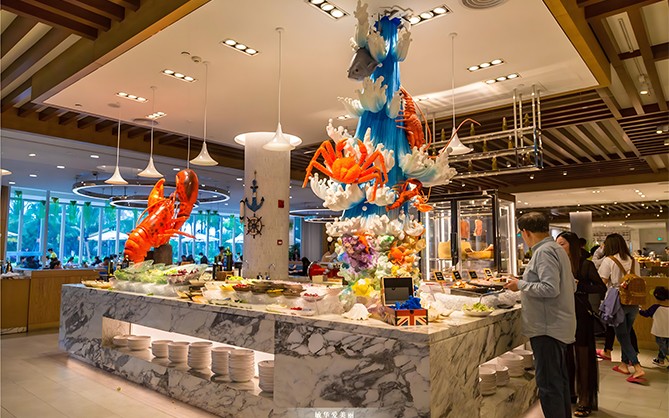 廈門(mén)單位內(nèi)部高級(jí)餐廳環(huán)境圖片