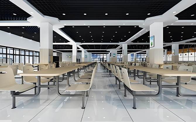 廈門福州龍巖晉江中學(xué)學(xué)校食堂環(huán)境圖片