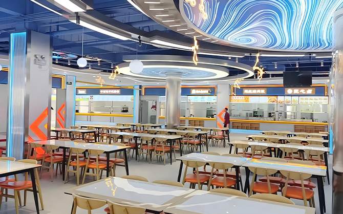 福州廈門龍巖晉江高端寫字樓食堂環境圖片