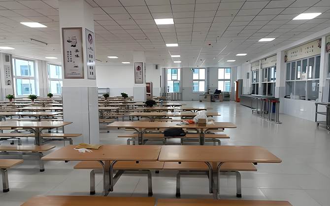 醫院內部職工飯堂環境圖片
