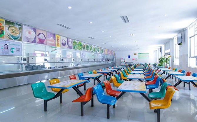 學(xué)校食堂圖片