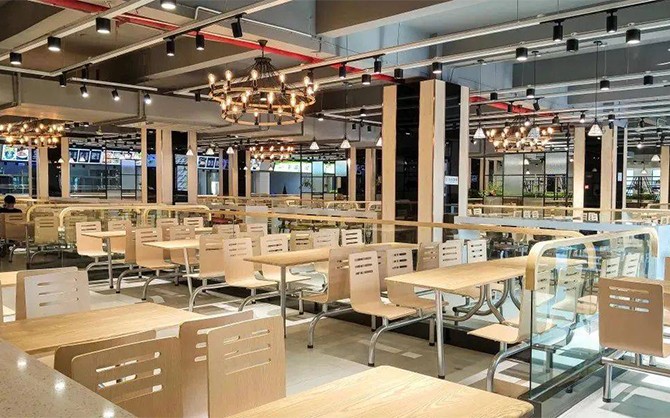 職工食堂外包服務項目經營中環境圖片