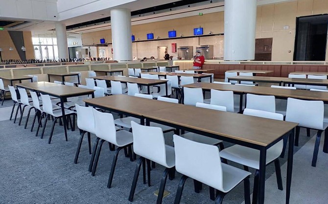 部隊內部食堂圖片